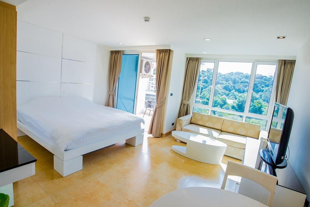The Cliff Residence Condo Pattaya Pokoj fotografie