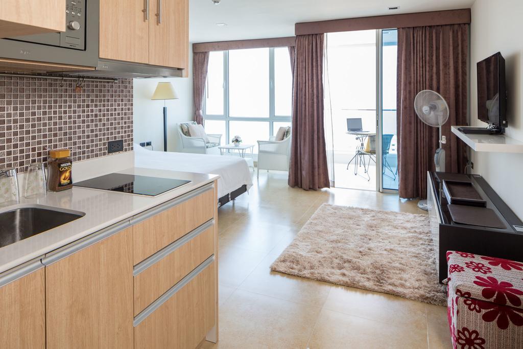 The Cliff Residence Condo Pattaya Pokoj fotografie